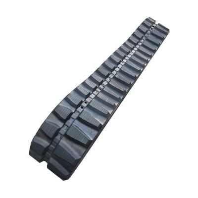 China Building material shops high quality excavator spare parts rubber track for yanmar mini excavator, size 250*48.5*84 for sale