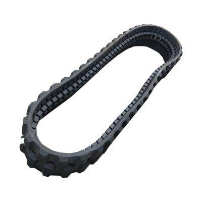 China Building material stores for spare part construction machinery parts yanmar rubber track with size 260*55.5*78 for sale