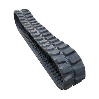 China Construction Material Shops Excavator Spare Part Rubber Track Size 400*75.5*74 In Construction Machinery In Stock for sale