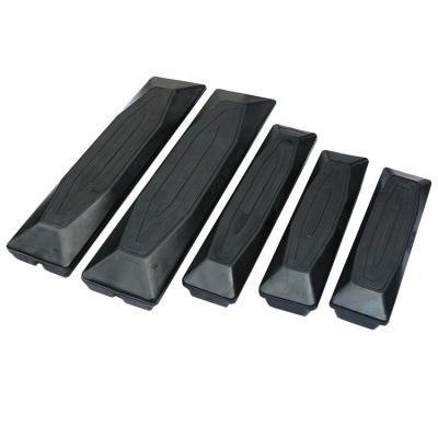 China Building Material Shop OEM High Quality Clip On Track Rubber Pads For Multiple Brands Mini Excavator Sale for sale