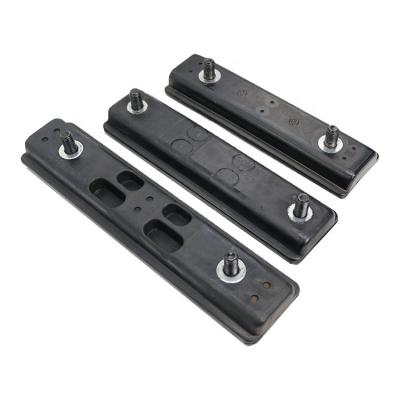 China Building Material Shops Undercarriage Parts Bolt On Rubber Track Pads 300MM 230MM 400MM 250MM 450MM 500MM for sale