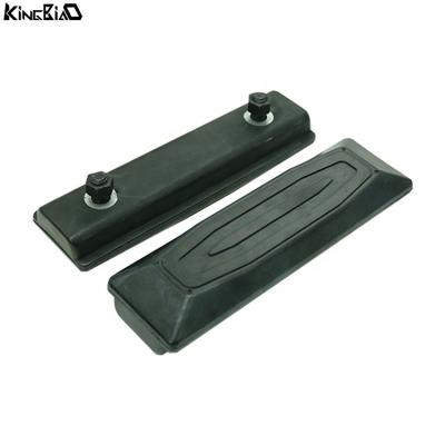 China Mini Excavator Undercarriage Spare Parts Bolton Track Rubber Pads For Mini Excavator for sale