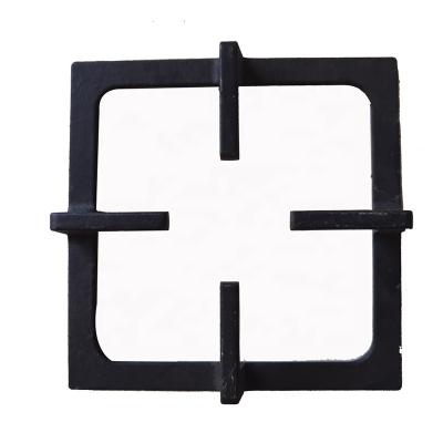 China Full Sustainable Gas Stove Bracket Stove Thickened Non-slip Pot Holder Square Gas Stove Accessories Glaze Treatment for sale