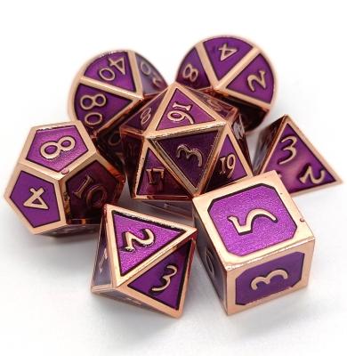 China Dungeons and Dragons RPG DND Professional Custom Zinc Alloy Board Game Dice Dies for sale