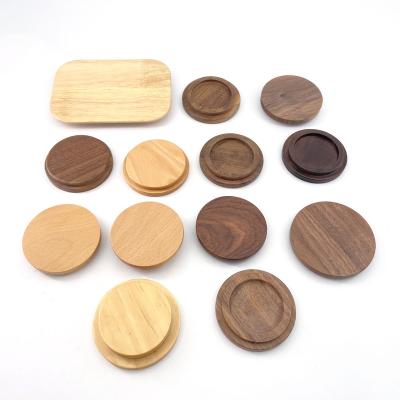 China Non Cork Bamboo Rubber Solid Candlenut MDF Cherry Puddle Acacia Beech Walnut Pine Oak Lids Sill Cap Beech Wood Lids for sale