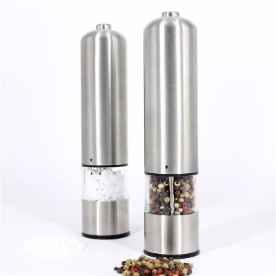 China Sustainable Salt and Pepper Mill Electric Pepper Grinder for sale