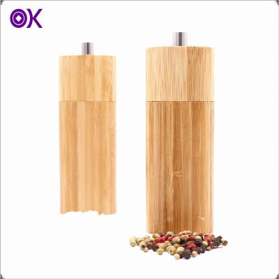 China Durable Solid Wood Manual Salt and Pepper Mill Grinder for sale