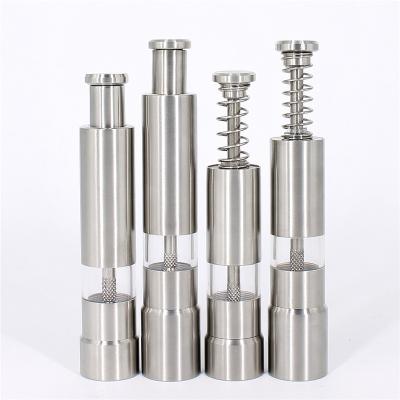 China Sustainable Mini Stainless Steel Salt and Pepper Grinder Mill for sale