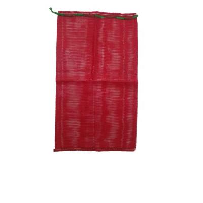 China Factory Recyclable Wholesale Drawstring Mesh Vegetable Bag For Onion Potato for sale