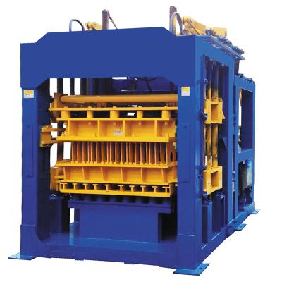 China QT10-15 SGS approved hydraulic concrete block machine supplier en venta