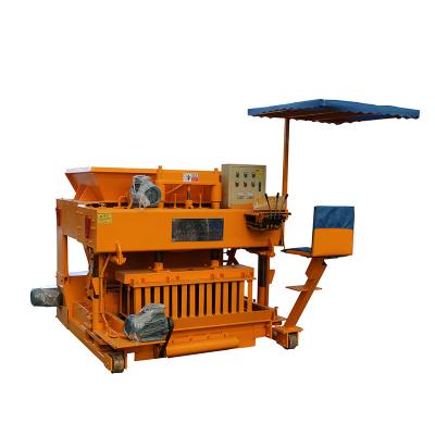 China Direct factory supply cheap cost of movable brick making machine Te koop