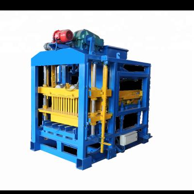 China QT4-25 automatic Concrete Bricks Making Machine cement production line Te koop