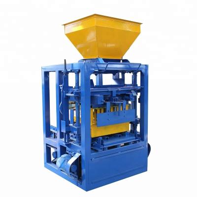 China QTJ4-26 hollow small fly ash brick making machine price for sale for sale