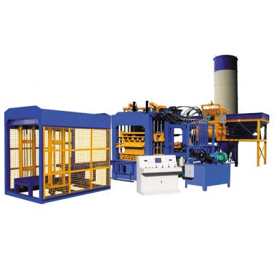 China QT10-15 widely used concrete block making machine for sale in usa Te koop