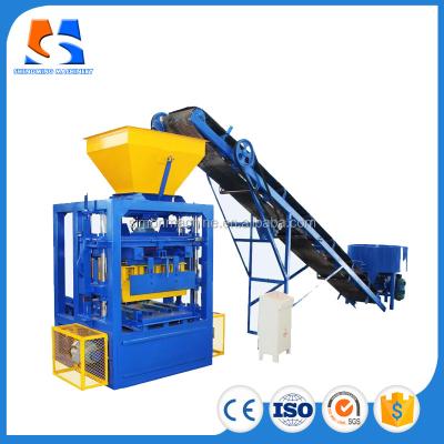 China price QTJ4-26 hollow Concrete Bricks Making Machine cement block price from Shengming Te koop