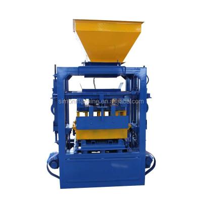 China Hot sale QTJ4-24 cement hollow ethiopia brick making machine à venda