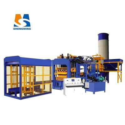 China QT10-15 Cement Bricks Making Machine fully automatic flyash in India for sale