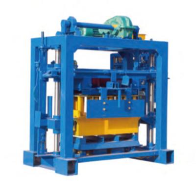 China QTJ4-40 manual concrete block making machine in Philippines for sale