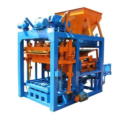 China QTJ4-25 automatic concrete brick making machine in Zambia for sale for sale