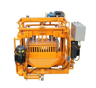 中国 QMY4-30 movable Hydraulic hollow block making machine hot sale 販売のため