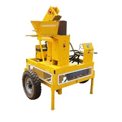 중국 HM1-20 diesel Flyash Bricks Making Machine interlocking clay mud block for sale 판매용