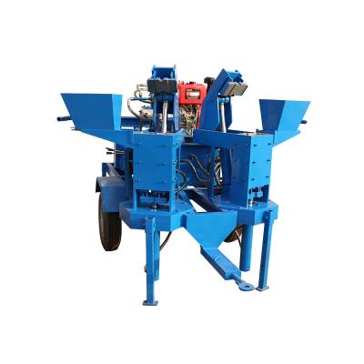 China HM2-20M m7mi twin Interlocking Bricks Machine block machinery for sale Te koop