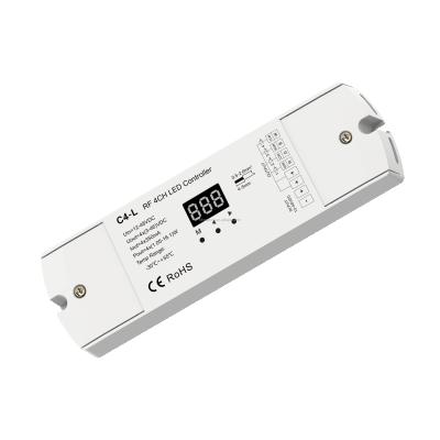 China LED Rheostat SKYDANCE C4-L 4 Channel 350mA/700mA RF2.4g RGBW LED Dimmers Controller Receiver for sale