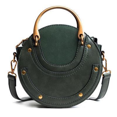 China 100% New Hot Sale Eco-friendly Stylish Women Shoulder Lady Bags Round Cross - Body Bag for sale