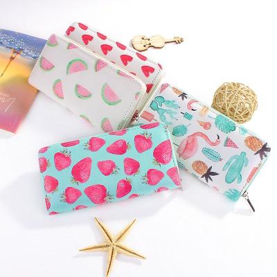 China New Designed Fashion Cute Wallet PU Shape Printed Lady Wallet Purse Women Clutch Bag for sale