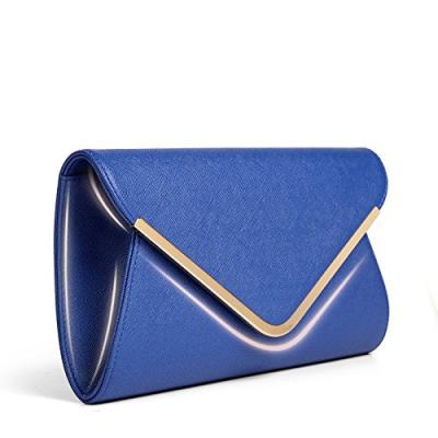 China Elegant Box Clutch Bag PU Leather Wallet Women Pinch Lady Cheap Clutch Bag for sale