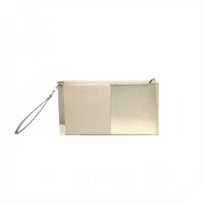 China Wholesale hot sale designer pu slim box clutch bag and smart leather metallic women hand purse lady evening clutch for sale