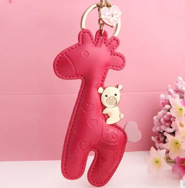 China Metal Ms. Key Chain Decoration Key Chain For Women Horse And Back Animal Shape Key Chain for sale