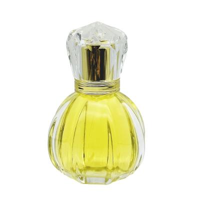 China Cosmetic Free Sample Wholesale Luxury Women 50ml Square Spray Bottle Glass Perfume Bottle with PS cover for sale