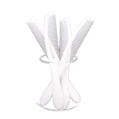 China OEM/ODM Bulk Handheld Transparent Hotel Hair Comb Plastic Hair Comb Transparent Travel Hotel Hair Comb for sale