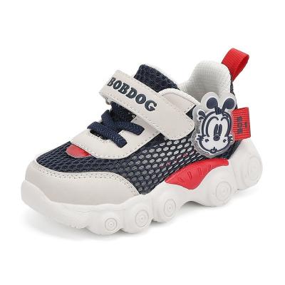 China Baby Sneakers Boys Girls Sports Shoes Kids Canvas Shoes Cute Flat Bobdog New Fashion Kids Casual Shoes For Children for sale