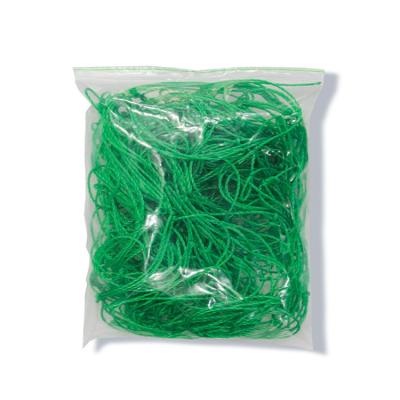 China Climb Netting Long Lasting Durable Polyethylene Fiber Twine Cutting Handwoven Green Polyethylene Net For All Kind Of Plants for sale