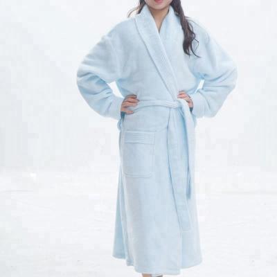 China Breathable Blue Coral Fleece Girls Sexy Night Sleep Dress for sale