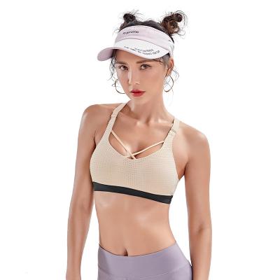 China WX029 Breathable Underwear Breast Holding Up Vest High Strength Shockproof Hot Sexy Yoga Xxxx Women Workout Yogawear Seamless Custom Sports Bra for sale