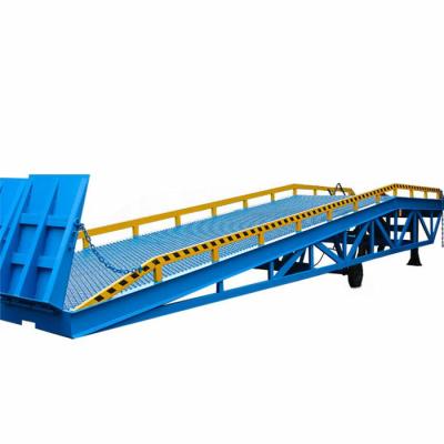 China Dedicated Safety Easy Convenience Customizable Non-standard Hydraulic Operation Dock Ramp For Container Forklift Unloading for sale