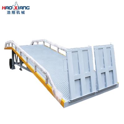 China loading & Unloading Goods Manual CE Approved Movable Ramp Adjustable Container Loading Dock Ramp for sale