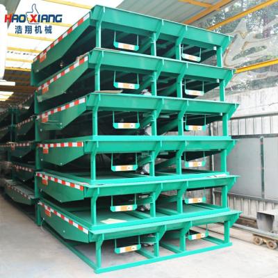 China loading & Cargo Unloading Customized Stationary Optional Color Hydraulic Dock Leveler Ramp / Docking Station Ramp in Warehouse for sale