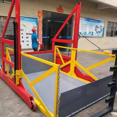 China Safety Easy Operation Container Truck Loading Dock Ramp Hydraulic Movable Platform for sale