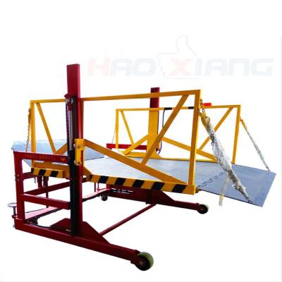 China Portable Easy Operation Safety Convenience Screw Jack Lift Loader Loading Bridge Platform For Sale for sale