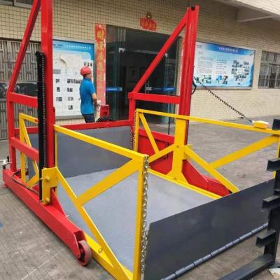 China Easy Operation Safety Convenience Made In China 2 Ton Truck Tail Lift Loading Platform Dock Lift For Trailer for sale