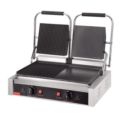 China Removable Oil Collector Double Plates Panini Touch Grill / Panini Machine for sale