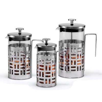 China Sustainable Wholesale French Press / 350ml, 600ml, 1000ml Chinese Style Coffee And Tea Press for sale