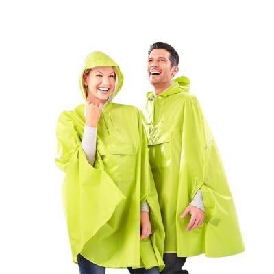 China Bachelor Rainwear Custom Branded Polyester Green Men's Bike Motorcycle Rain Coat Waterproof Fishing Poncho for sale