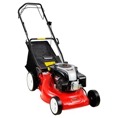 China Cordless Factory Gasoline Lawn Mower Direct Four Stroke Engine 20 Inch Hand-push Self-propelled Lawnmower For Commercial Use for sale