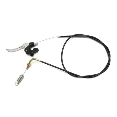 China Automotive OEM Snow Fan Front Brake Cable With Clutch Steel Wire Control Cable Galvanized PVC 33c Flexible Cable for sale