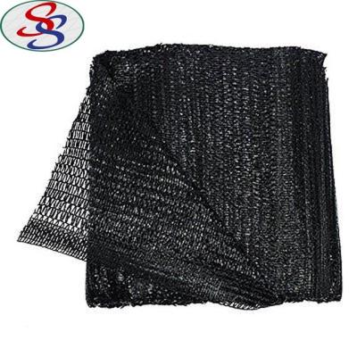 China Sunlight 175g/m2 1.83x20m Mono-Band Knitted Black Shade Fabric for sale